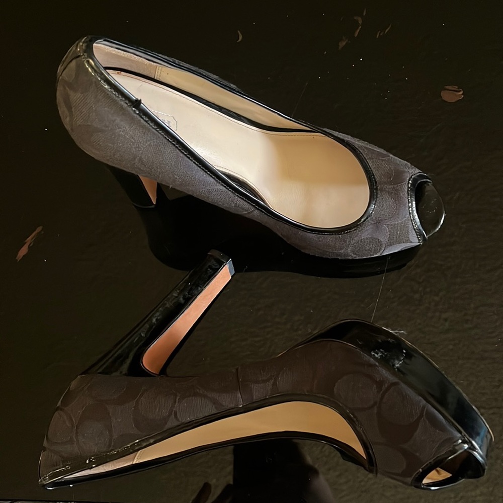 Coach 5 inch heels